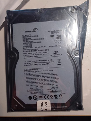 Seagate barracuda 7200 1 - 7200.11,