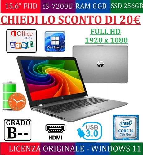 Notebook 250 6 fhd - hp,