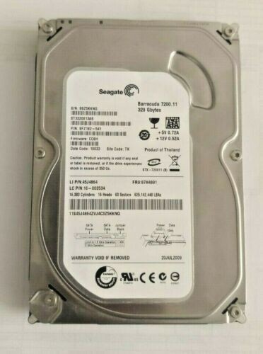Hard disk 320gb seagate - hard,