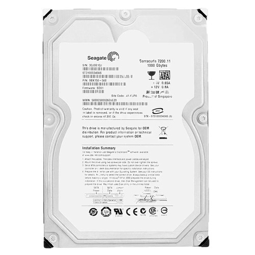 Seagate barracuda 7200 - seagate, 7200.11